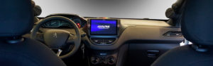 cruscotto modificato Peugeot 208