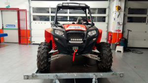 Aggiornamento luci a led su quad