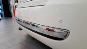 Parking sensor posteriori su Fiat 500 installati da Balbo e Schiaffino