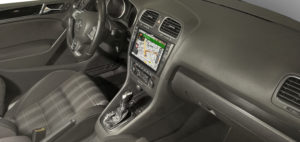 cruscotto golf 6 con sistema Alpine Style X901D-G6